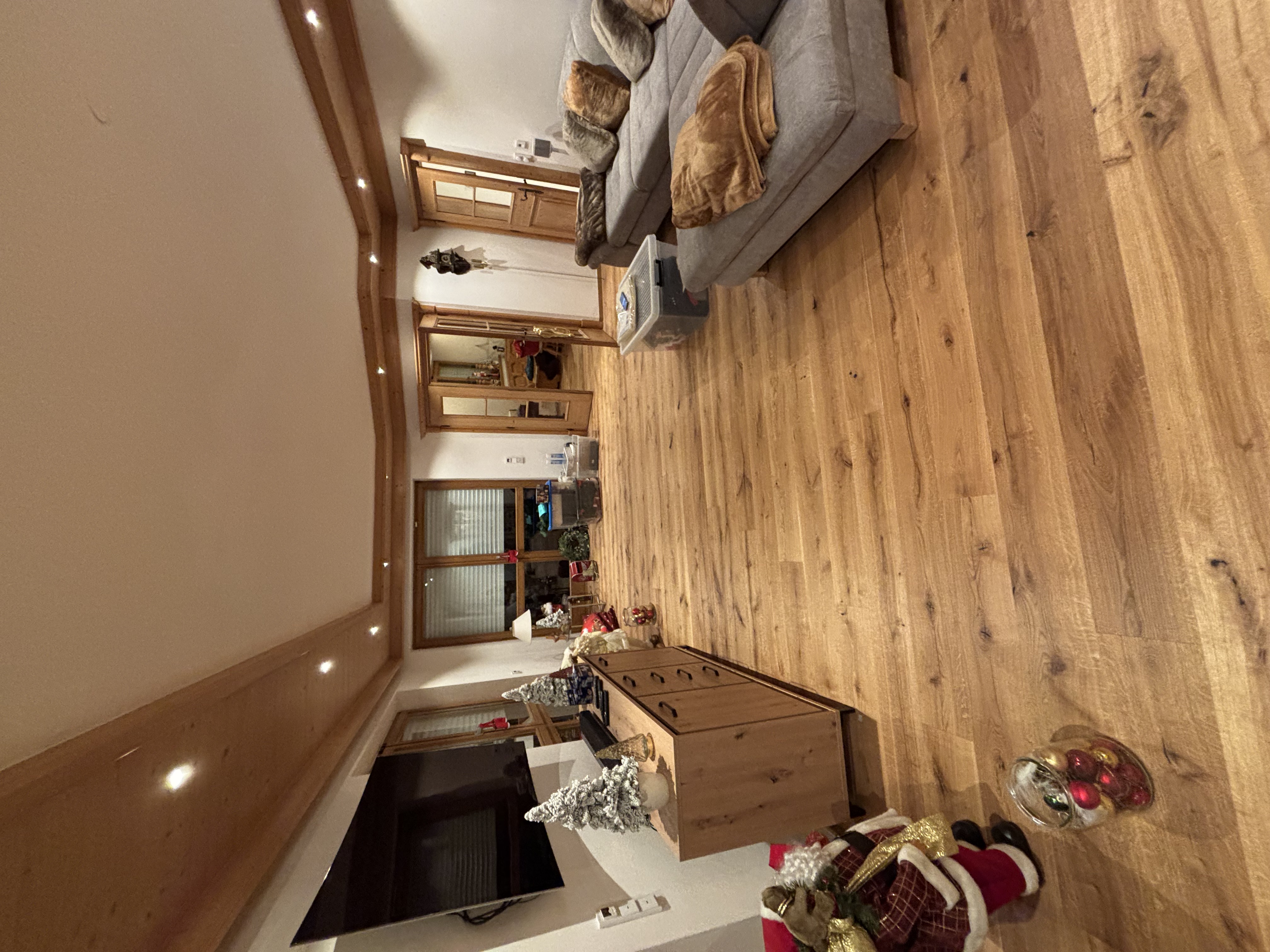 Schwedenparkett in heller Eichenoptik